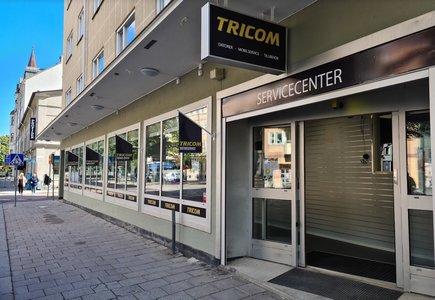Bild på entré till Tricom